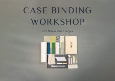 Case-Binding Bookbinding Workshop (Saturday, 29 and Sunday, 30 March 2025)