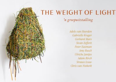 The Weight of Light Groepuitstalling (Woensdag 21 Oktober 2026 – 23 Januarie 2027)