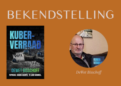 Kuberverraad deur DeWet Bisschoff Bekendstelling (Saterdag 17 Oktober 2026)
